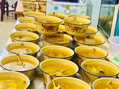 自助调料区-界山丁老二丁记老鸭汤饭店