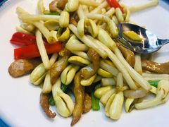 花生芽炒猪颈肉-味妙顺德厨房(绿地缤纷城店)