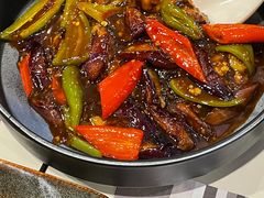 鱼香茄子煲-九楼