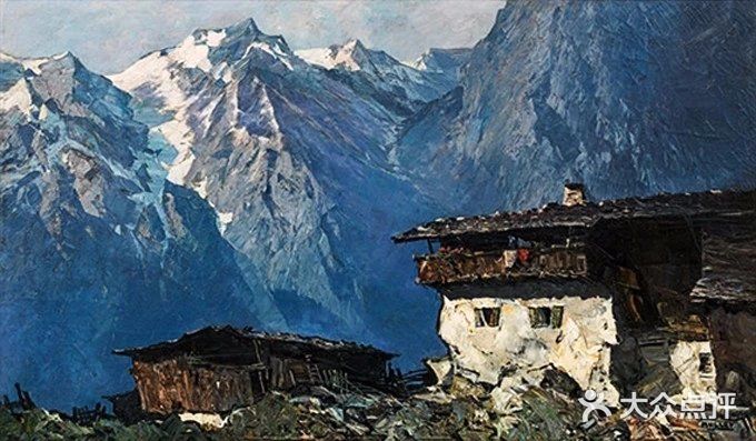我想住在这里,奥地利画家穆利的山村油画,无言之美!