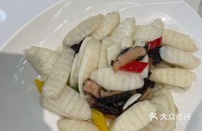 Yam and Morel Mushroom