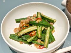 小炒秋葵-小大董·烤鸭(观景餐厅·南京西路店)