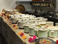 自助调料区-梁家大院•农家菜(昆山会展中心店)