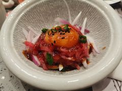 韩式生拌牛肉-大渔铁板烧(大悦城店)