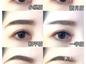 先用眉笔确定自己的眉头，眉峰，眉尾的位置 