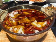 香辣沸腾东星斑-海味世家·家常菜馆(明州里店)