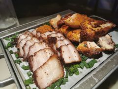 绿茶烤肉烤鸡双拼-绿茶餐厅(光谷世界城步行街店)