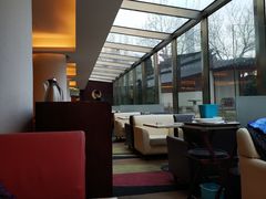 靠窗位-亮马河饭店翠雅咖啡厅