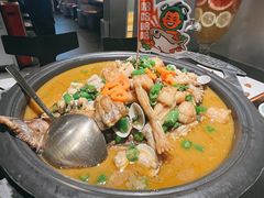 鲜青椒牛蛙哈哈烤鱼-探鱼·鲜青椒爽麻烤鱼(领展购物广场店)
