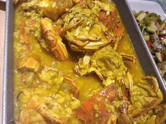 特色花盖蟹（蒜香味）-街角等你.大连海鲜烧烤.经典铁板海鲜串(西安路店)