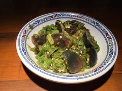 皮蛋辣椒擂茄子-洞庭土菜小炒馆(易发广场店)