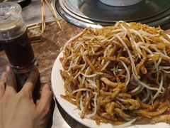 招牌豆芽肉丝炒饼-德顺斋爆肚涮肉馆·烧烤·羊蝎子·清真炒菜(马驹桥店)
