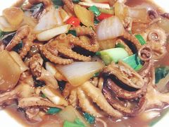 爆炒鲜鱿-小厨师·二十年沈家门小海鲜(百井坊巷店)