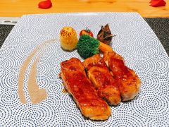 脆皮蜜汁鸡排-香樟花园法式铁板烧(恒隆广场店)