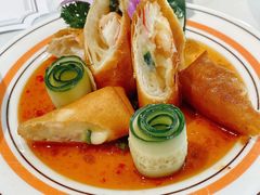芝士鲜虾炸春卷-太食獸泰式茶餐厅(济南万象城店)