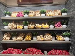 自助取餐区-哥老官重庆美蛙鱼头(宝山龙湖店)