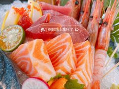 刺身 8种刺身拼盘-炙柒Sekinana·精致料理 烧鸟·铁板烧(海上世界店)