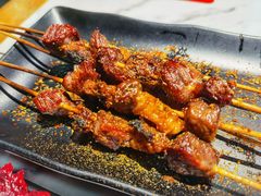 烤牛肉串-今日炊牛·潮汕牛肉火锅(华采天地店)