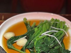 油淋脆菜心-绿茶餐厅(蓝色港湾店)