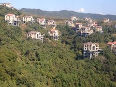 坐缆车看风景-东部华侨城