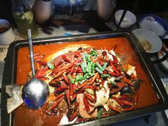 -探鱼·鲜青椒爽麻烤鱼(天河优托邦店)