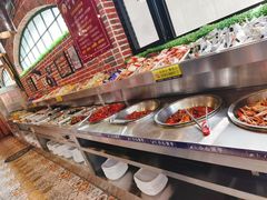 自助调料区-蟹谢蒸鲜自助餐厅