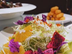 牛油果时蔬沙拉-悦海·家宴·冰花皮皮虾大锅贴(宝龙店)