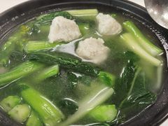 鱼丸菜心煲-品香菜馆(旗峰路中侨大厦店)