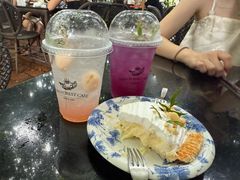 蝶豆花柠檬水-Fern Forest Cafe