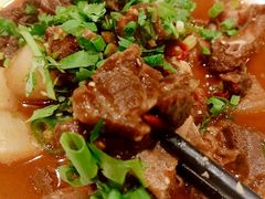 萝卜煨大别山黑山羊肉-眉州东坡(中关村店)