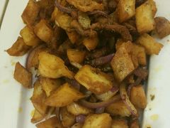 馕丁炒烤肉/份-楼兰印象(朝外店)