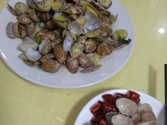 辣炒蚬子(蛤蜊)-华春餐馆(鱼山路店)
