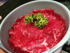玻璃嫩牛肉-老灶堂文创火锅(文艺路店)