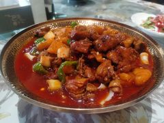 不辣的新疆大盘鸡-巴尔喀十新疆餐厅(开发区店)