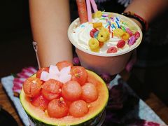 -明洞阿姨·韩式酱蟹烤肉·创意料理(三元桥店)