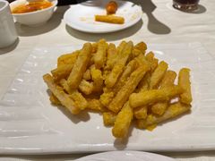 咸蛋黄焗南瓜条-宏宴·新京菜(望京店)