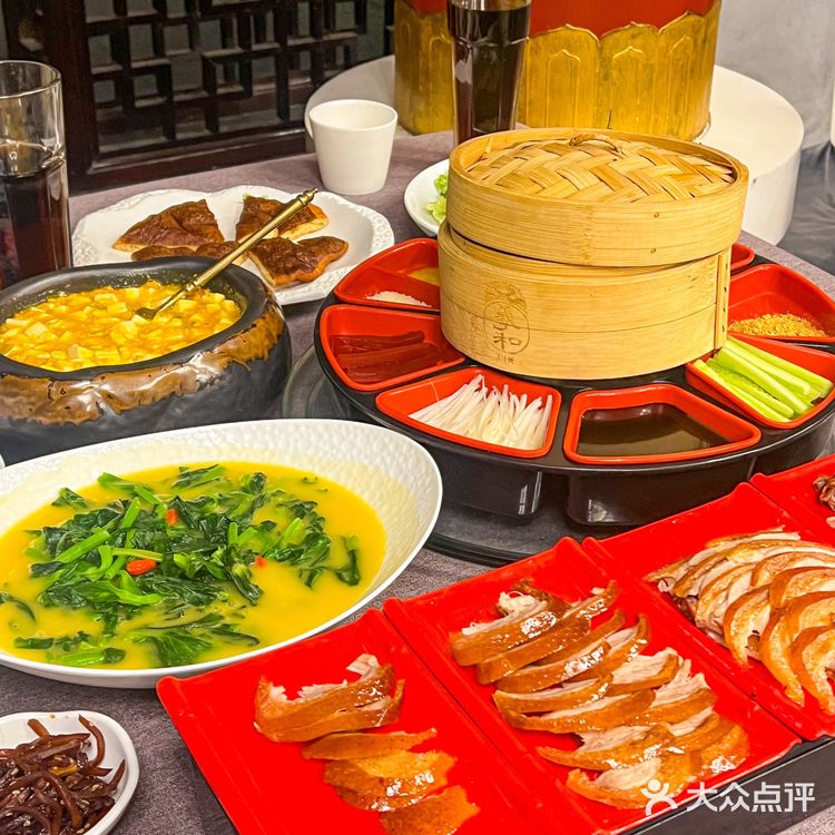 精致北京菜，羲和雅苑的烤鸭太香了