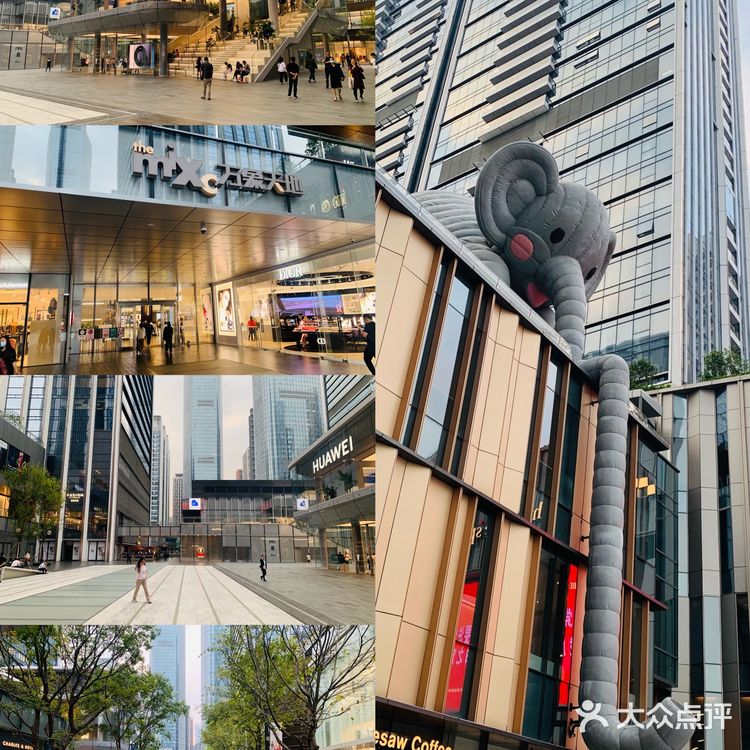 分不清深圳湾|深圳万象城|万象天地|万象汇