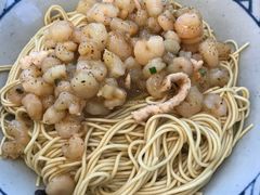 虾仁虾籽葱油拌面-朱洪元苏式面馆(绿宝广场店)