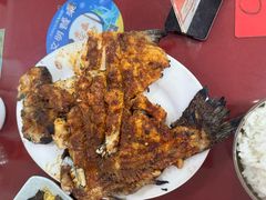 -北京龙庆四季香农家饭庄·灶台鱼·碳烤虹鳟鱼(龙庆峡店)