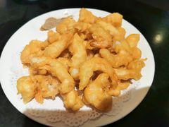 炸虾仁-晚归月亮湾私家菜(临邑路店)