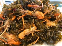 干烧咸菜虾-锦江中华村农家乐饭庄