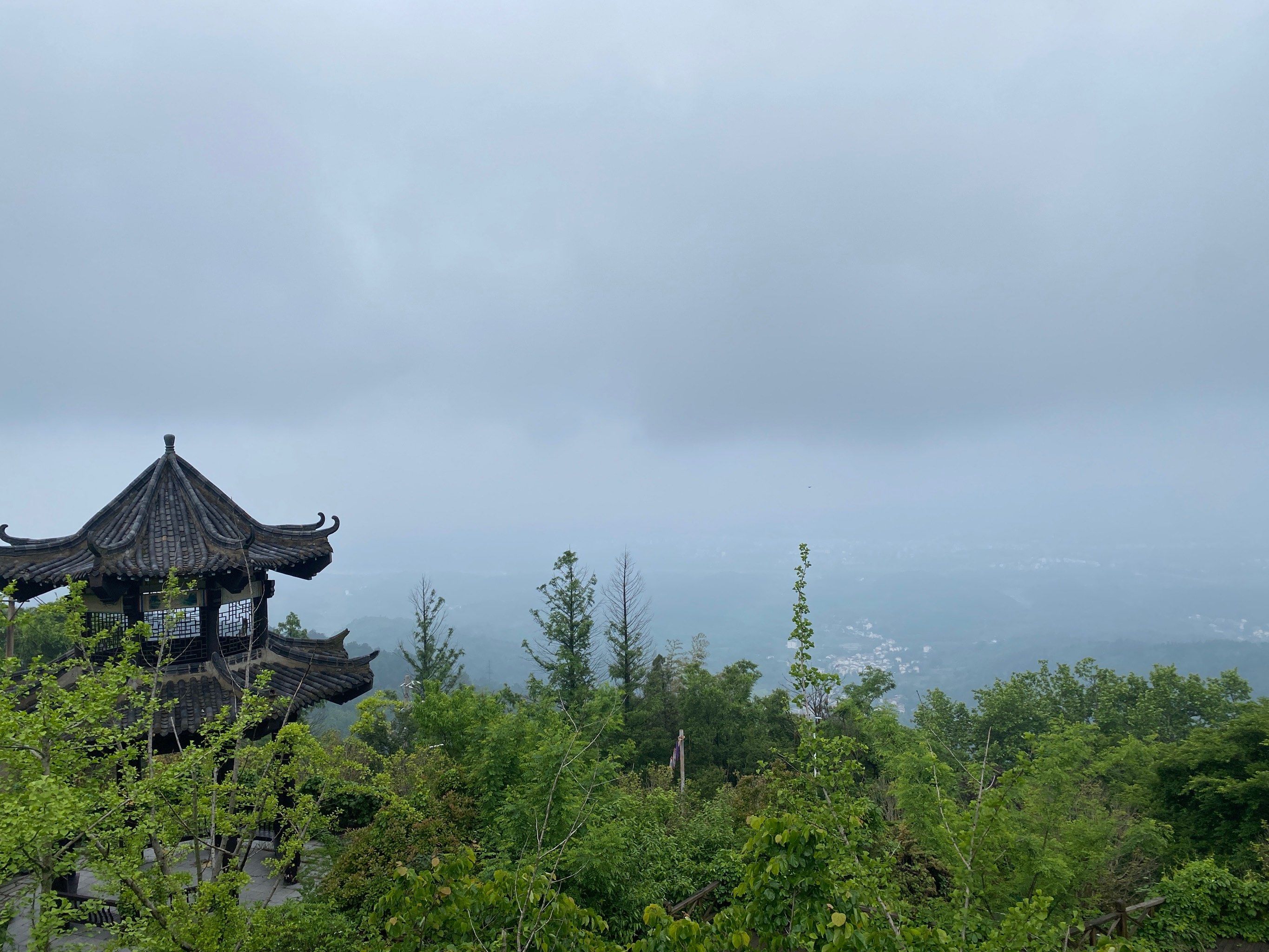 据说木兰山是武汉最高的海拔,上山风景确实好!