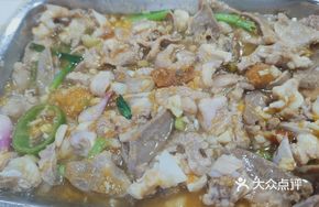 Plum-Steamed Pig's Tripe