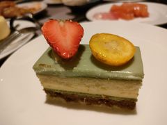 抹茶芝士蛋糕-美食汇·海鲜自助西餐厅·江门富力万达嘉华酒店