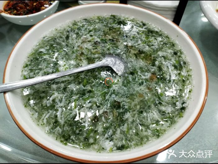 腾达酒店(广汇南路店)荠菜银鱼羹图片