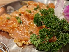 -明洞阿姨·韩式酱蟹烤肉·创意料理(三元桥店)