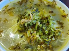 咸菜肉丝面-老半斋(福州路店)