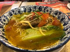 肥牛酸汤拌青稞面-点都德(北京路贰店)