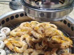 鲜白虾-姜胖胖首尔自助烤肉·蒸汽海鲜大排档(国瑞中心店)
